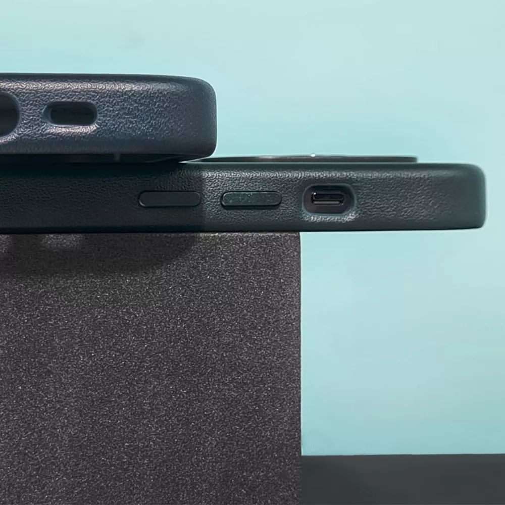 Кожаный чехол WAVE Premium Leather Edition Case with MagSafe iPhone 13 | 14