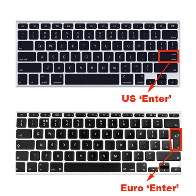 Накладка на клавиатуру для MacBook 12 / Pro 13/15 (2016-2018) – Черный 