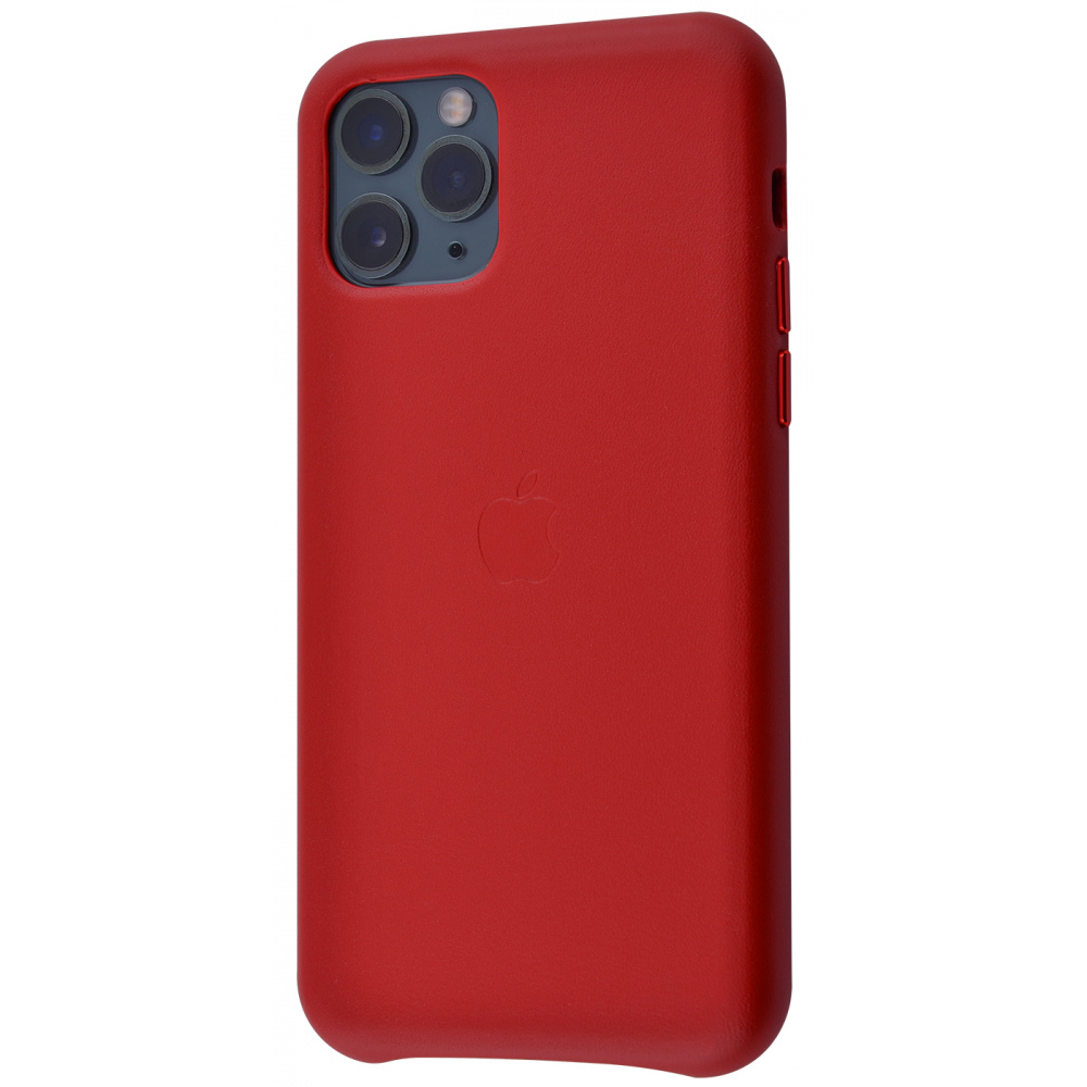 Чехол STR Leather Case for iPhone 11 Pro - Red (Лучшая копия)