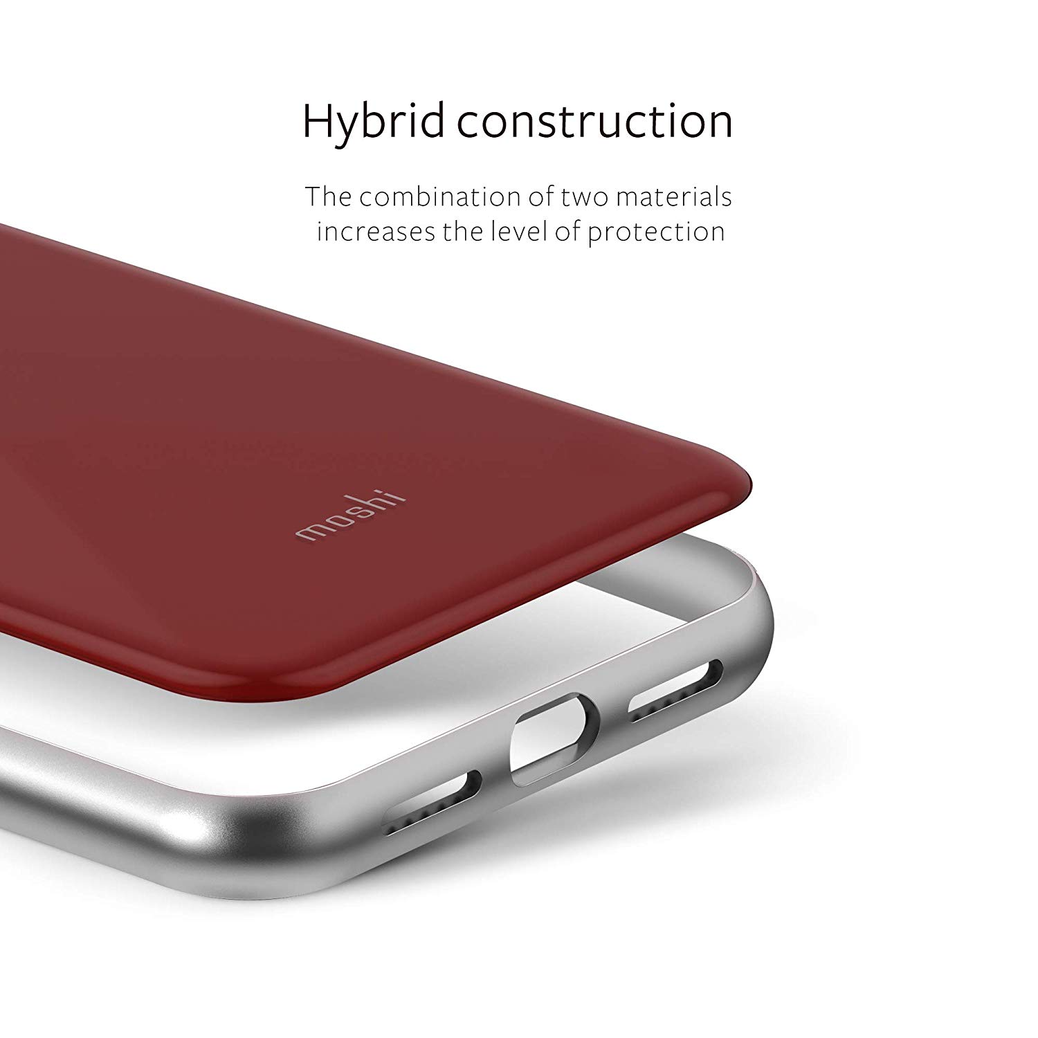 Чехол Moshi iGlaze Slim Hardshell Case Merlot Red for iPhone XS Max (99MO113322)