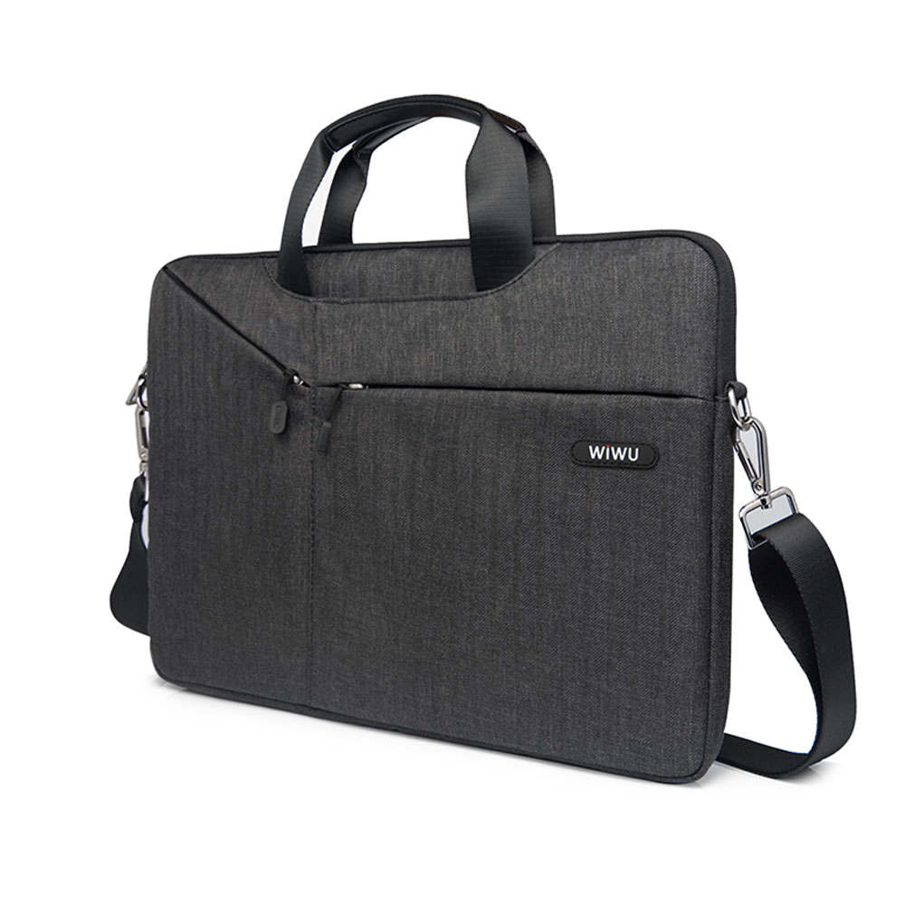 Чехол-сумка WIWU Gent Brief Case for MacBook 13/15 inch - Black