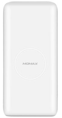 Портативний акумулятор з бездротовою зарядкою MOMAX QPower 2 10000mAh White (IP81D), ціна | Фото