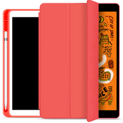 Чехол-книжка с держателем для стилуса STR Trifold Pencil Holder Case PU Leather for iPad Pro 11 (2018) - Red, цена | Фото