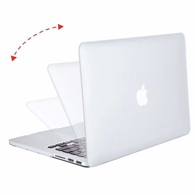 Пластиковый матовый чехол-накладка STR Matte Hard Shell Case for MacBook Pro Retina 15 (2012-2015) - Frost, цена | Фото