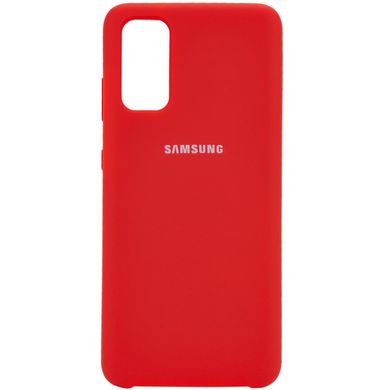 Чохол Silicone Cover (AA) для Samsung Galaxy S20 - Чорний / Black, ціна | Фото