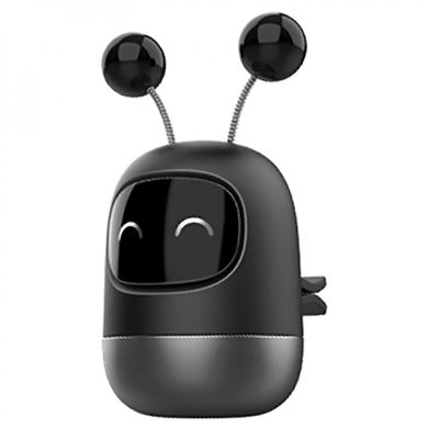 Автомобільний ароматизатор MIC Emoji Robot - Happy Black, ціна | Фото