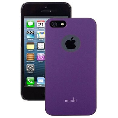 Чохол Moshi iGlaze Slim Case Tyrian Purple for iPhone SE/5/5S (99MO061411), ціна | Фото