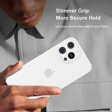 Ультратонкий чохол STR Ultra Thin Case for iPhone 14 - Frosted White, ціна | Фото