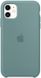 Чехол MIC Silicone Case (OEM) for iPhone 11 - Pine Green, цена | Фото
