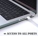 Пластикова накладка STR Dots HardShell Case for MacBook Pro 14.2 (2021) - Black, ціна | Фото 5