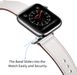 Шкіряний ремінець STR на сучасній застібці для Apple Watch 42/44/45/49 mm - Black, ціна | Фото 2