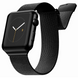 Ремешок для Apple Watch 40/38mm X-Doria Hybrid Mesh (Milanese+Leather) Band - Black, цена | Фото 1