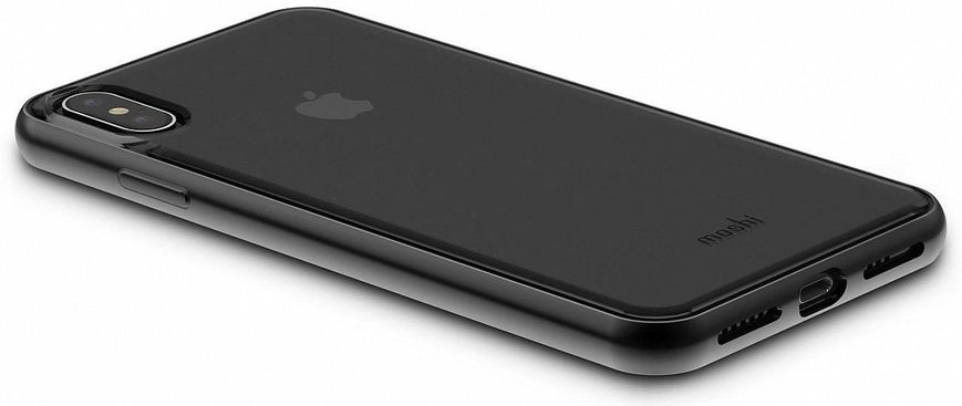 Чохол Moshi Vitros Slim Clear Case Jet Silver for iPhone XS Max (99MO103203), ціна | Фото