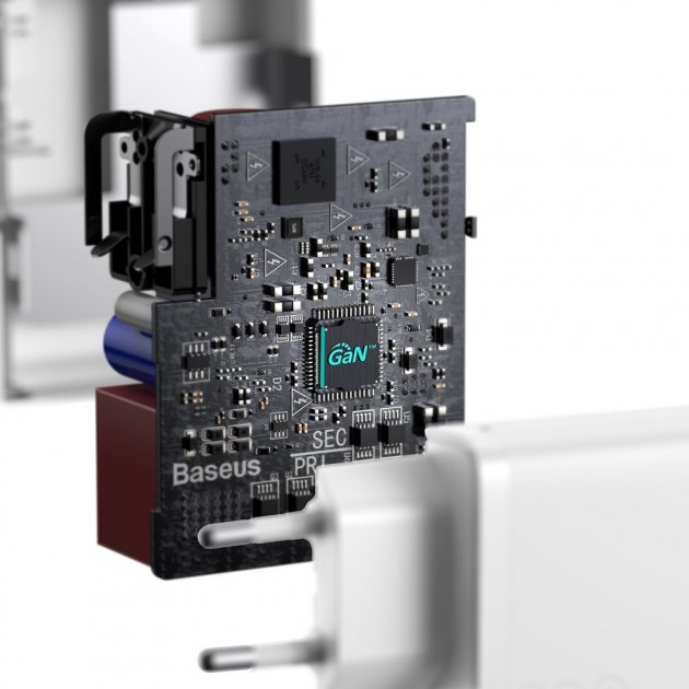 Зарядное устройство Baseus GaN2 Fast Charger 100W + Cable Type-C to Type-C 100W (1.5m)