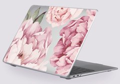 Пластиковая прозрачная накладка Oriental Case (Peony) для MacBook Pro 14 (2021) M1