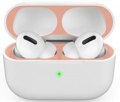 Никелевые защитные наклейки MIC для Apple AirPods Pro - серебристые, цена | Фото