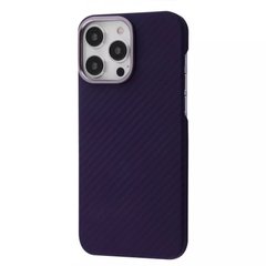 Чохол WAVE Premium Carbon Slim with MagSafe iPhone 14 Pro Max - Deep Purple, ціна | Фото