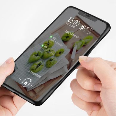 TPU+Glass чехол Gradient HELLO для Xiaomi Redmi 7A - Черный, цена | Фото
