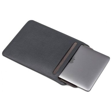 Чохол Moshi Muse 12 Microfiber Sleeve Case Graphite Black for MacBook 12" (99MO034003), ціна | Фото