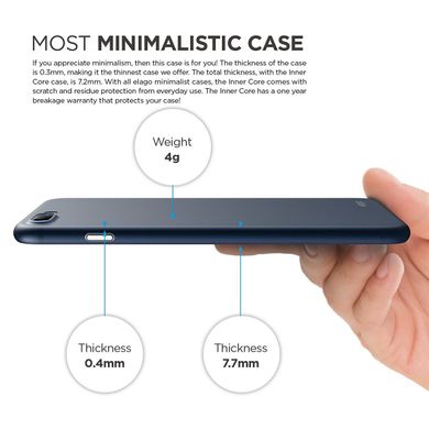 Elago Inner Core Case White for iPhone 8 Plus/7 Plus (ES7SPIC-WH), цена | Фото
