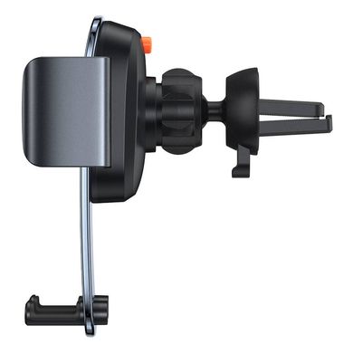 Автодержатель Baseus Easy Control Clamp Pyste Type + Air Outlet set - Black (SUYK000001), цена | Фото