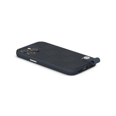 Чехол c ремешком Moshi Altra Slim Hardshell Case for iPhone 13 Pro - Midnight Blue (99MO117533), цена | Фото
