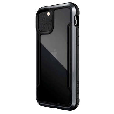 Протиударний чохол X-Doria Defense Shield Series (Metal+PC+TPU) iPhone 11 Pro (black), ціна | Фото