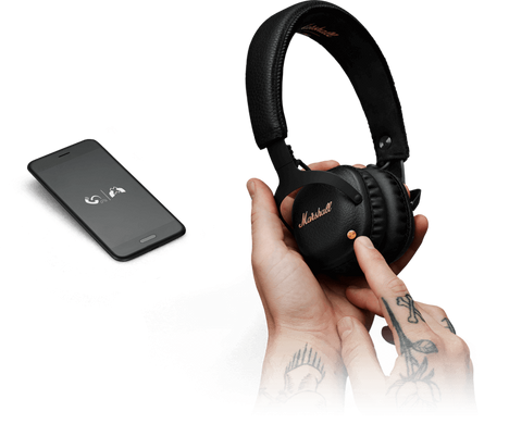 Наушники Marshall Headphones Mid ANC Bluetooth Black (4092138), цена | Фото