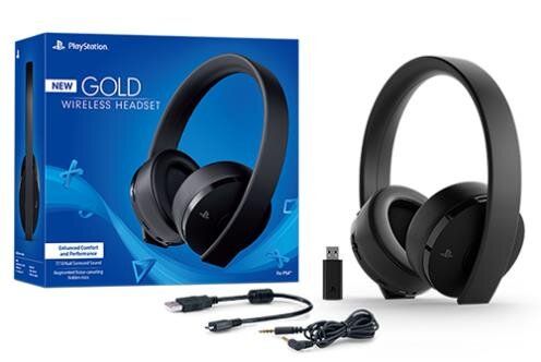 Гарнитура PlayStation Wireless Headset Gold, цена | Фото