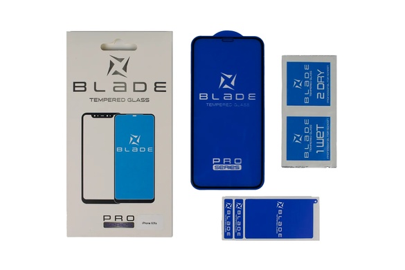 Захисне скло BLADE PRO Series Full Glue iPhone 13 Pro Max - Black, ціна | Фото