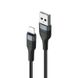 Кабель FONENG X51 (1m) Lightning to USB - Black, цена | Фото 2