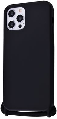 Чехол с ремешком MIC Lanyard Case (TPU) iPhone 12 Pro Max - Yellow, цена | Фото