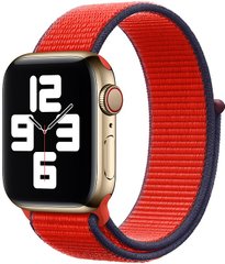 Ремешок STR Sport Loop Nike Band for Apple Watch 38/40/41 mm (Series SE/7/6/5/4/3/2/1) - Product (Red), цена | Фото