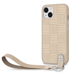 Чехол c ремешком Moshi Altra Slim Hardshell Case for iPhone 13 - Sahara Beige (99MO117702), цена | Фото