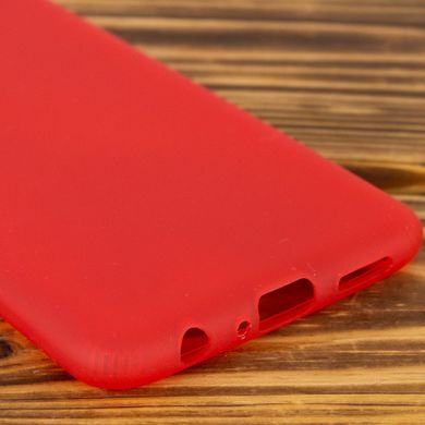 Силіконовий матовий напівпрозорий чохол для Samsung Galaxy A10s - Червоний / Red, ціна | Фото
