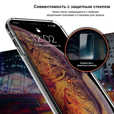 Чехол STR Clear Silicon Case для iPhone XS Max, цена | Фото