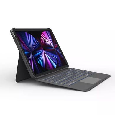 Чохол-клавіатура WIWU Combo Touch Keyboard Case for iPad Pro 11 (2018 | 2020 | 2021 | 2022) | Air 4 10.9 (2020) | Air 5 (2022) M1 - Black, ціна | Фото