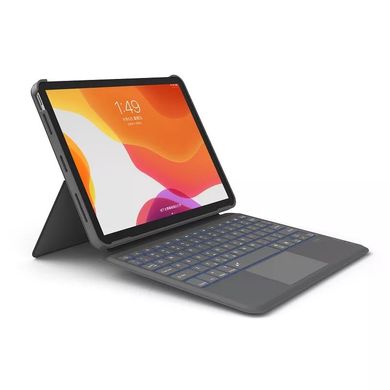 Чохол-клавіатура WIWU Combo Touch Keyboard Case for iPad Pro 11 (2018 | 2020 | 2021 | 2022) | Air 4 10.9 (2020) | Air 5 (2022) M1 - Black, ціна | Фото