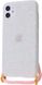 Чехол на шнурке MIC Confetti Jelly Case with Cord (TPU) iPhone 11 Pro - White, цена | Фото 1