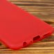 Силіконовий матовий напівпрозорий чохол для Samsung Galaxy A10s - Червоний / Red, ціна | Фото 3