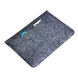 Войлочный чехол-конверт STR Felt Sleeve для MacBook Air 13 (2018-2020) | Pro 13 (2016-2022) - Black, цена | Фото 5