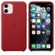 Чехол MIC Leather Case for iPhone 11 - Red, цена | Фото 2