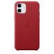 Чехол MIC Leather Case for iPhone 11 - Red, цена | Фото 1