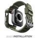 Ремешок с чехлом SUPCASE UB Pro Case for Apple Watch Series 4/5/6/SE (44mm) - Dark Green (SUP-AW44-UBPRO-DG), цена | Фото 2
