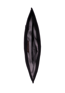 Кожаный чехол ручной работы INCARNE BRICK для MacBook Air 15 (2023-2024) М2/М3 - Черный