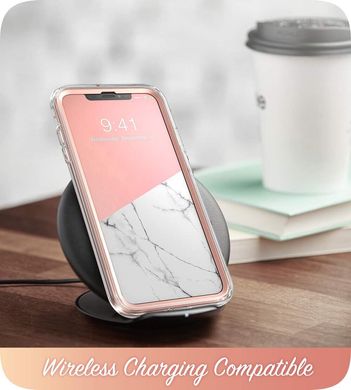 Чехол i-Blason Cosmo Series Clear Case for iPhone X/Xs - Marble (IBL-IPHX-COS-M), цена | Фото