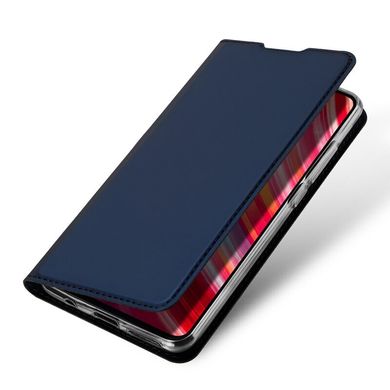 Чохол-книжка Dux Ducis із карманом для візиток для Xiaomi Redmi Note 8 Pro - Синій, ціна | Фото