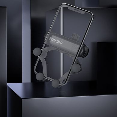 Автотримач для смартфона FONENG CP16 Telescope Holder - Black, ціна | Фото