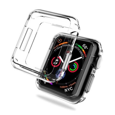 Чехол HOCO TPU Watch Cover for Apple Watch 2/3 Series 38 mm - Clear, цена | Фото