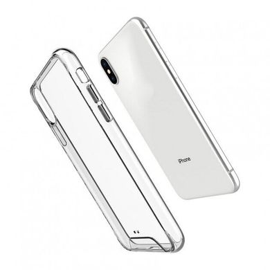 Прозрачный противоударный чехол STR Space Case for iPhone X/Xs - Clear, цена | Фото